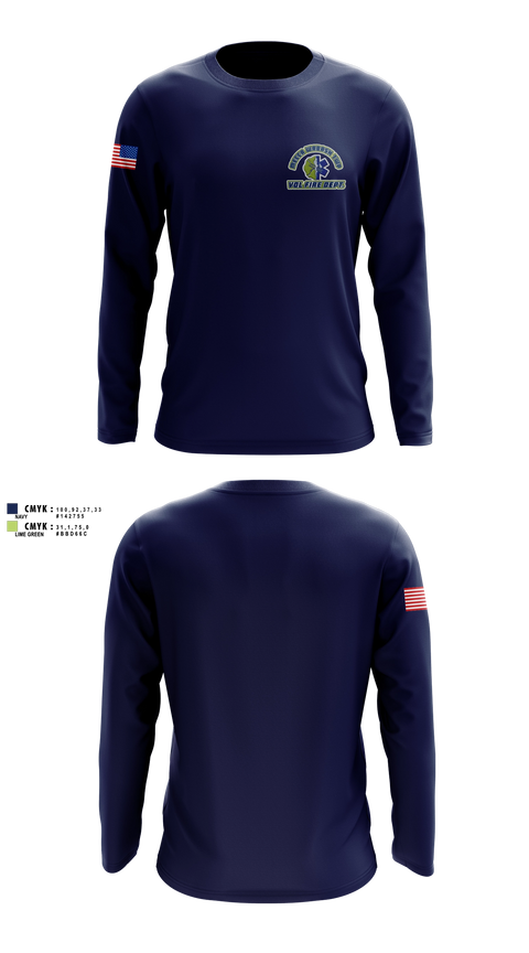 Long Sleeve Performance Shirt, Mecc -Wabash Twp Fire Dept, Fire Department, Teamtime, Team time, sublimation, custom sports apparel, team uniforms, spirit wear, spiritwear, sports uniforms, custom shirts, team store, custom team store, fundraiser sports, apparel fundraiser