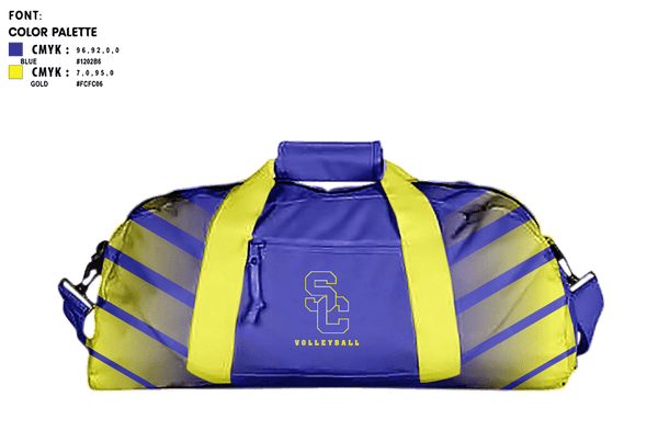 Duffle Bag, Scott City R-1 High School Volleyball, Women's Volleyball, Teamtime, Team time, sublimation, custom sports apparel, team uniforms, spirit wear, spiritwear, sports uniforms, custom shirts, team store, custom team store, fundraiser sports, apparel fundraiser