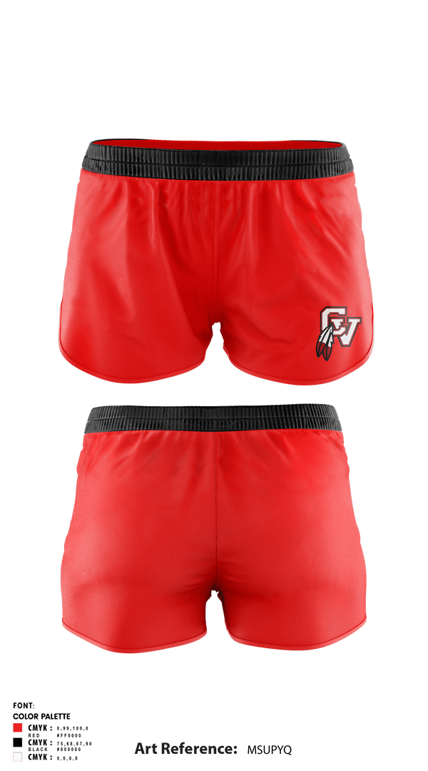Track Shorts, Big Reds, Track & Field, Teamtime, Team time, sublimation, custom sports apparel, team uniforms, spirit wear, spiritwear, sports uniforms, custom shirts, team store, custom team store, fundraiser sports, apparel fundraiser