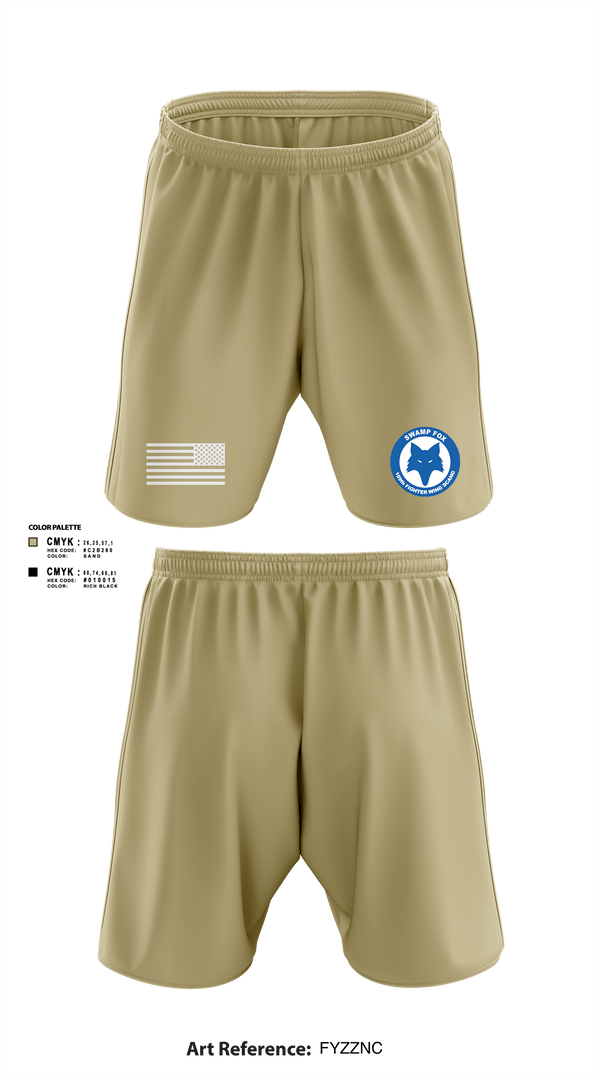 Athletic Shorts With Pockets, 169th FW, Air Force, Teamtime, Team time, sublimation, custom sports apparel, team uniforms, spirit wear, spiritwear, sports uniforms, custom shirts, team store, custom team store, fundraiser sports, apparel fundraiser
