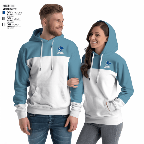 Hoodie, Goddard High School Volleyball, Women's Volleyball, Teamtime, Team time, sublimation, custom sports apparel, team uniforms, spirit wear, spiritwear, sports uniforms, custom shirts, team store, custom team store, fundraiser sports, apparel fundraiser