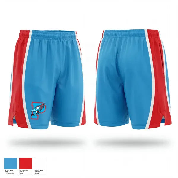 Athletic Shorts With Pockets, Piute High School Track & Field, Track & Field, Teamtime, Team time, sublimation, custom sports apparel, team uniforms, spirit wear, spiritwear, sports uniforms, custom shirts, team store, custom team store, fundraiser sports, apparel fundraiser