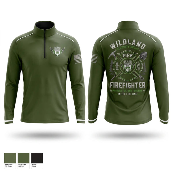 Quarter Zip Jacket, Wildland Security Group, , Teamtime, Team time, sublimation, custom sports apparel, team uniforms, spirit wear, spiritwear, sports uniforms, custom shirts, team store, custom team store, fundraiser sports, apparel fundraiser