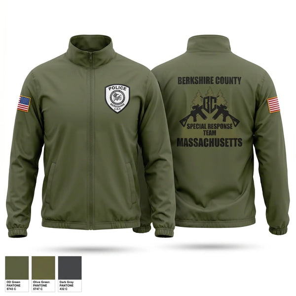 Windbreaker, Berkshire County SRT, Police, Teamtime, Team time, sublimation, custom sports apparel, team uniforms, spirit wear, spiritwear, sports uniforms, custom shirts, team store, custom team store, fundraiser sports, apparel fundraiser