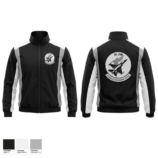 Windbreaker, 51st Fighter Wing Advanced Programs Office, Air Force, Teamtime, Team time, sublimation, custom sports apparel, team uniforms, spirit wear, spiritwear, sports uniforms, custom shirts, team store, custom team store, fundraiser sports, apparel fundraiser