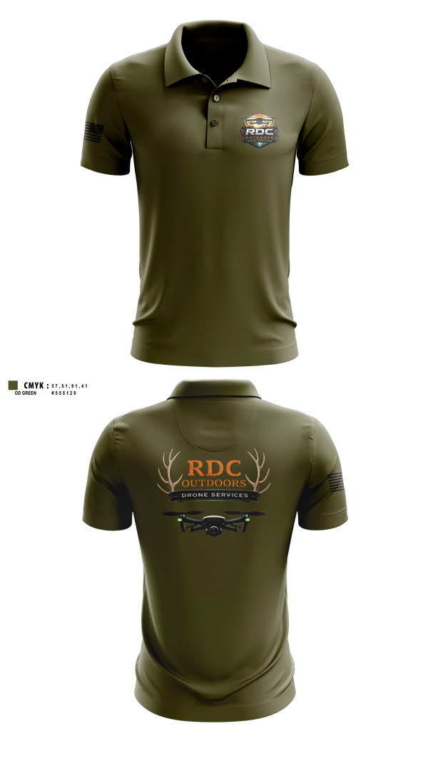Short Sleeve Performance Polo, RDC Outdoors, Police, Teamtime, Team time, sublimation, custom sports apparel, team uniforms, spirit wear, spiritwear, sports uniforms, custom shirts, team store, custom team store, fundraiser sports, apparel fundraiser