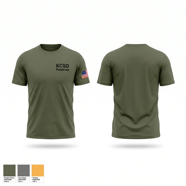 Short Sleeve Performance Shirt, KCSO Reserves, Police, Teamtime, Team time, sublimation, custom sports apparel, team uniforms, spirit wear, spiritwear, sports uniforms, custom shirts, team store, custom team store, fundraiser sports, apparel fundraiser
