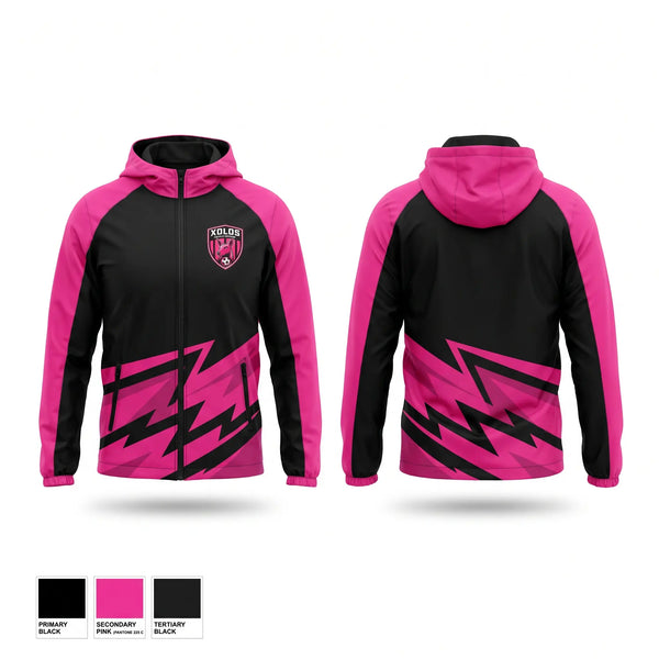 Windbreaker, Xolos, Men's Soccer, Teamtime, Team time, sublimation, custom sports apparel, team uniforms, spirit wear, spiritwear, sports uniforms, custom shirts, team store, custom team store, fundraiser sports, apparel fundraiser