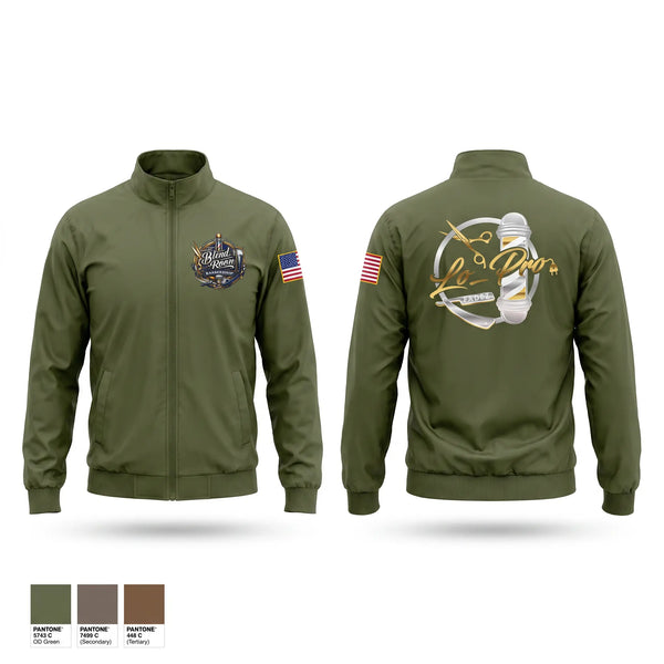 Windbreaker, 75th Ranger 2nd Battalion, Army, Teamtime, Team time, sublimation, custom sports apparel, team uniforms, spirit wear, spiritwear, sports uniforms, custom shirts, team store, custom team store, fundraiser sports, apparel fundraiser