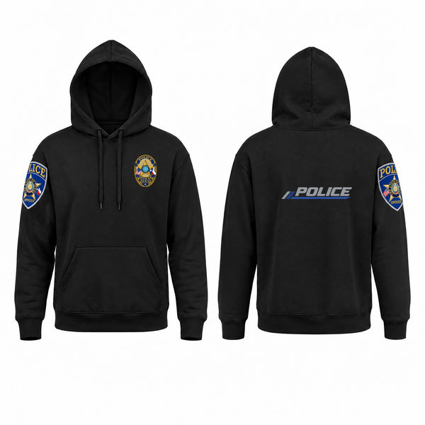 Hoodie, GENERIC TEXAS POLICE OFFICER, Police, Teamtime, Team time, sublimation, custom sports apparel, team uniforms, spirit wear, spiritwear, sports uniforms, custom shirts, team store, custom team store, fundraiser sports, apparel fundraiser