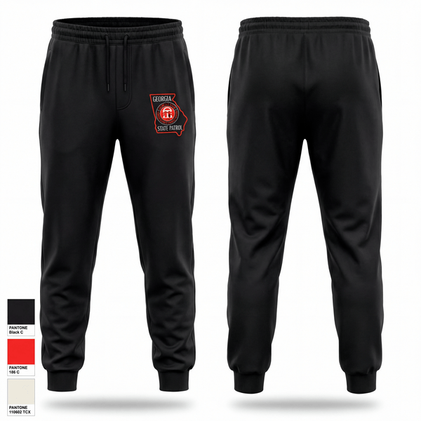 Sweatpants, Georgia State Patrol, Police, Teamtime, Team time, sublimation, custom sports apparel, team uniforms, spirit wear, spiritwear, sports uniforms, custom shirts, team store, custom team store, fundraiser sports, apparel fundraiser