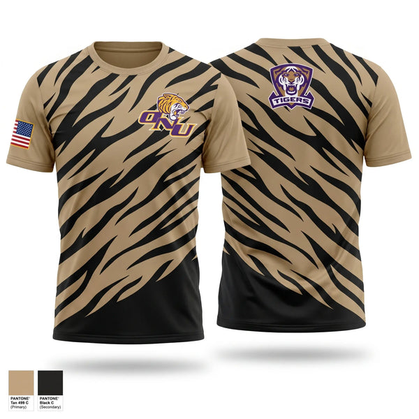 Old School Cotton Feel Shirt, Olivet Nazarene University, Army, Teamtime, Team time, sublimation, custom sports apparel, team uniforms, spirit wear, spiritwear, sports uniforms, custom shirts, team store, custom team store, fundraiser sports, apparel fundraiser
