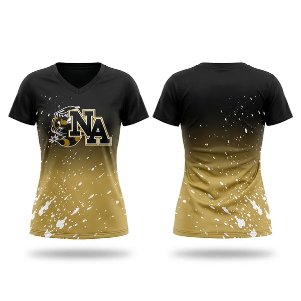 Womens Short Sleeve Vneck Shirt, North Augusta High School Wrestling, Wrestling, Teamtime, Team time, sublimation, custom sports apparel, team uniforms, spirit wear, spiritwear, sports uniforms, custom shirts, team store, custom team store, fundraiser sports, apparel fundraiser