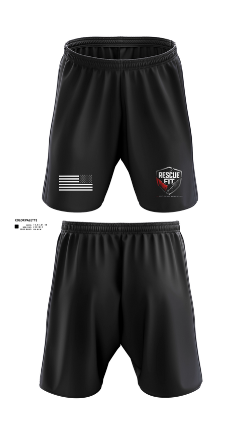 Athletic Shorts With Pockets, Rescue FitRescue Fit, Fire Department, Teamtime, Team time, sublimation, custom sports apparel, team uniforms, spirit wear, spiritwear, sports uniforms, custom shirts, team store, custom team store, fundraiser sports, apparel fundraiser