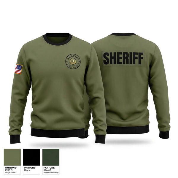 Crew Neck Sweatshirt, Laurel county sheriffs office, Police, Teamtime, Team time, sublimation, custom sports apparel, team uniforms, spirit wear, spiritwear, sports uniforms, custom shirts, team store, custom team store, fundraiser sports, apparel fundraiser