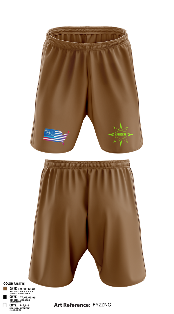 Athletic Shorts With Pockets, 16th Ordnance battalion, , Teamtime, Team time, sublimation, custom sports apparel, team uniforms, spirit wear, spiritwear, sports uniforms, custom shirts, team store, custom team store, fundraiser sports, apparel fundraiser
