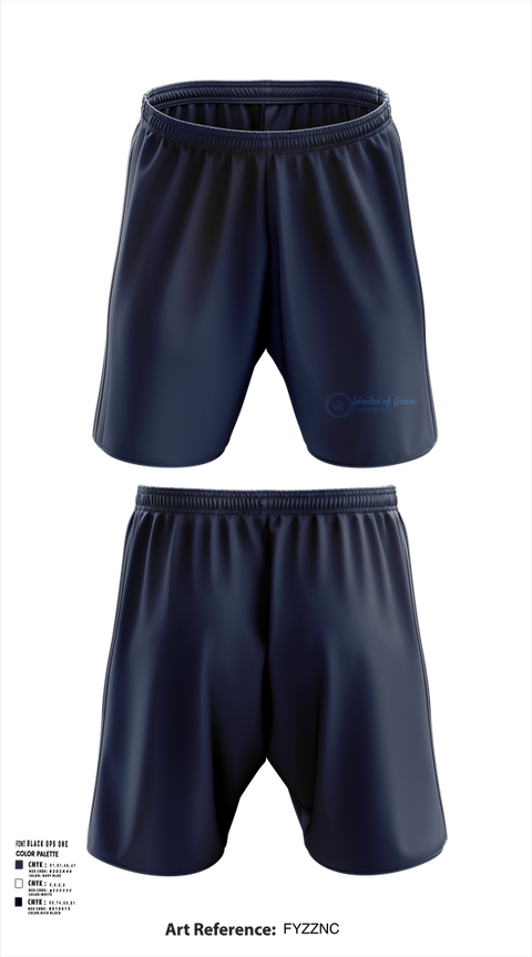 Athletic Shorts With Pockets, Strides of Grace equestrian, , Teamtime, Team time, sublimation, custom sports apparel, team uniforms, spirit wear, spiritwear, sports uniforms, custom shirts, team store, custom team store, fundraiser sports, apparel fundraiser