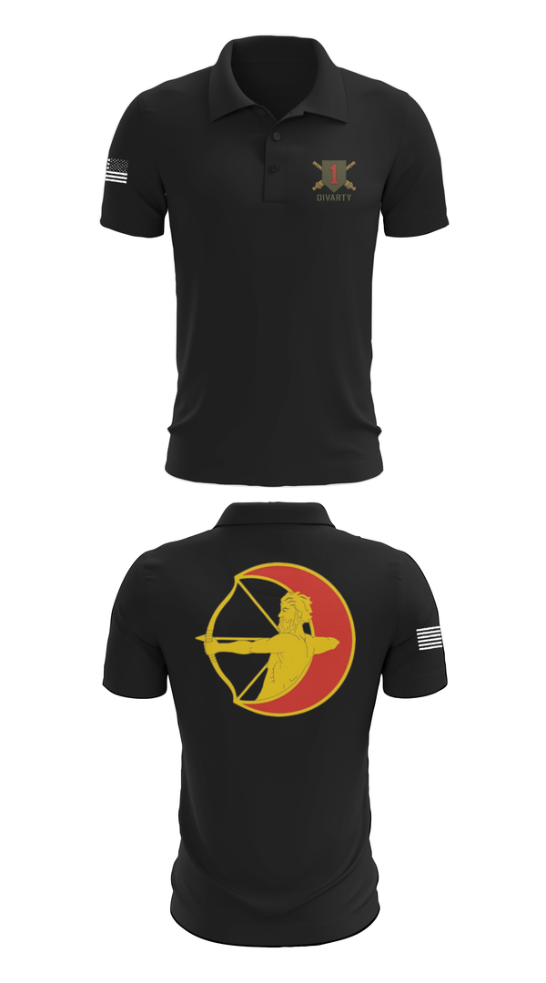 Short Sleeve Performance Polo, 1ID DIVARTY, , Teamtime, Team time, sublimation, custom sports apparel, team uniforms, spirit wear, spiritwear, sports uniforms, custom shirts, team store, custom team store, fundraiser sports, apparel fundraiser