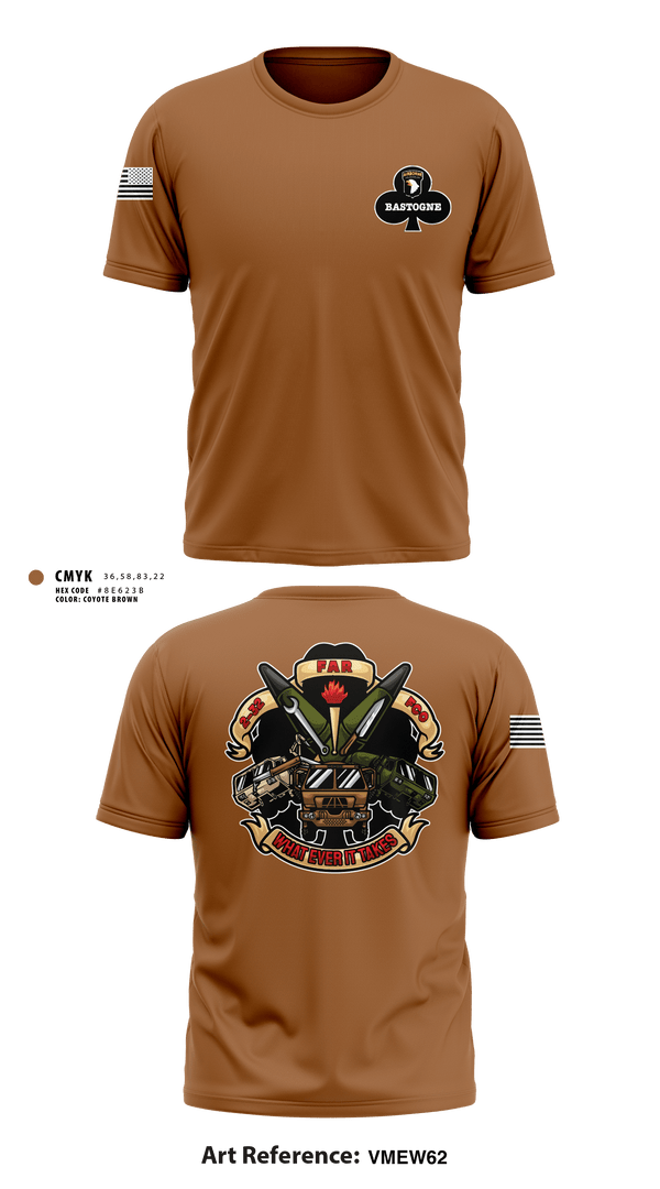 Short Sleeve Performance Shirt, F co. 2-32 FAR, Army, Teamtime, Team time, sublimation, custom sports apparel, team uniforms, spirit wear, spiritwear, sports uniforms, custom shirts, team store, custom team store, fundraiser sports, apparel fundraiser