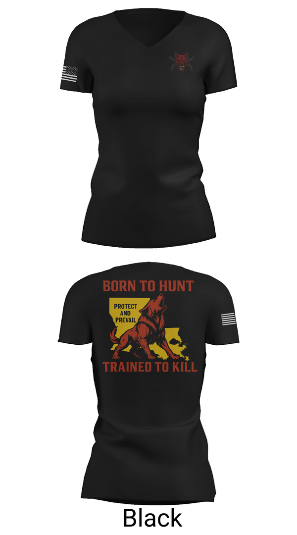 Womens Short Sleeve Vneck Shirt, 239th Military Police Company, , Teamtime, Team time, sublimation, custom sports apparel, team uniforms, spirit wear, spiritwear, sports uniforms, custom shirts, team store, custom team store, fundraiser sports, apparel fundraiser