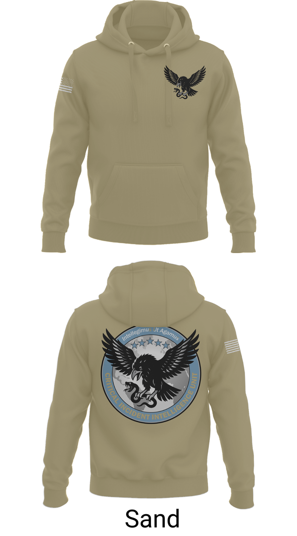 Hoodie, Critical Incident Intelligence Unit, , Teamtime, Team time, sublimation, custom sports apparel, team uniforms, spirit wear, spiritwear, sports uniforms, custom shirts, team store, custom team store, fundraiser sports, apparel fundraiser