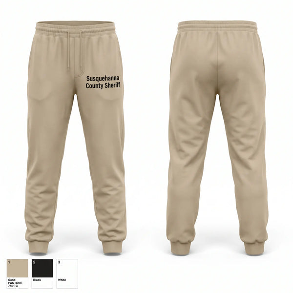Sweatpants, Susquehanna County Sheriff, Police, Teamtime, Team time, sublimation, custom sports apparel, team uniforms, spirit wear, spiritwear, sports uniforms, custom shirts, team store, custom team store, fundraiser sports, apparel fundraiser
