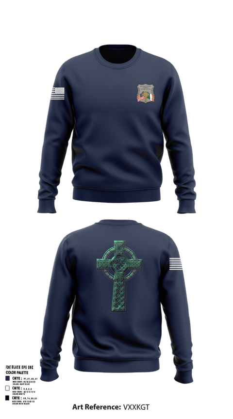 Crew Neck Sweatshirt, NYS Court Officer, Police, Teamtime, Team time, sublimation, custom sports apparel, team uniforms, spirit wear, spiritwear, sports uniforms, custom shirts, team store, custom team store, fundraiser sports, apparel fundraiser