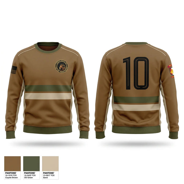 Crew Neck Sweatshirt, SETAF-AF, Army, Teamtime, Team time, sublimation, custom sports apparel, team uniforms, spirit wear, spiritwear, sports uniforms, custom shirts, team store, custom team store, fundraiser sports, apparel fundraiser