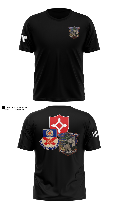 Short Sleeve Performance Shirt, 2-111th AOB, Army, Teamtime, Team time, sublimation, custom sports apparel, team uniforms, spirit wear, spiritwear, sports uniforms, custom shirts, team store, custom team store, fundraiser sports, apparel fundraiser