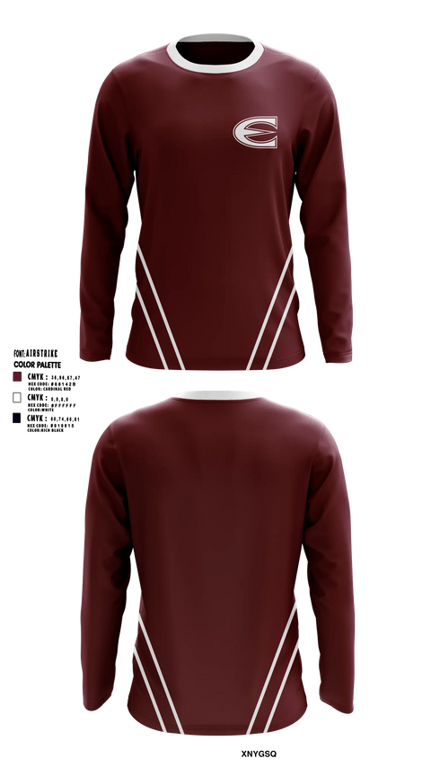Long Sleeve Performance Shirt, Cardinals, , Teamtime, Team time, sublimation, custom sports apparel, team uniforms, spirit wear, spiritwear, sports uniforms, custom shirts, team store, custom team store, fundraiser sports, apparel fundraiser