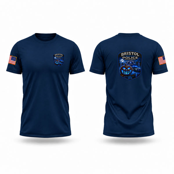 Short Sleeve Performance Shirt, Bristol TN Police Department, Police, Teamtime, Team time, sublimation, custom sports apparel, team uniforms, spirit wear, spiritwear, sports uniforms, custom shirts, team store, custom team store, fundraiser sports, apparel fundraiser