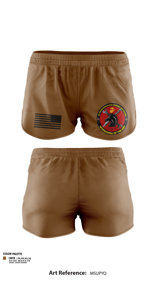 Ranger Panties, 2d Transportation Support Battalion, Marines, Teamtime, Team time, sublimation, custom sports apparel, team uniforms, spirit wear, spiritwear, sports uniforms, custom shirts, team store, custom team store, fundraiser sports, apparel fundraiser