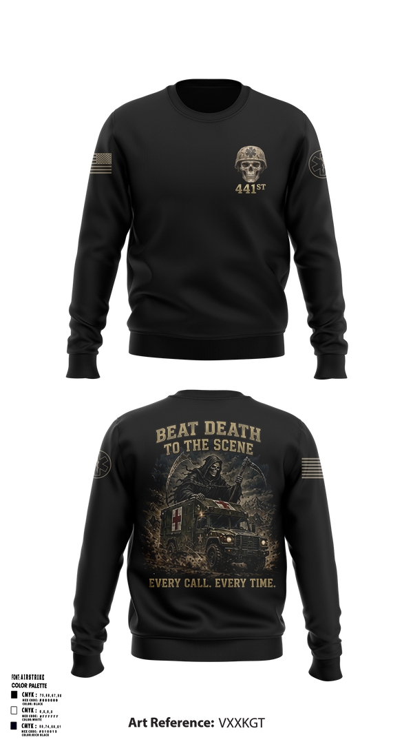Crew Neck Sweatshirt, 441, Army, Teamtime, Team time, sublimation, custom sports apparel, team uniforms, spirit wear, spiritwear, sports uniforms, custom shirts, team store, custom team store, fundraiser sports, apparel fundraiser