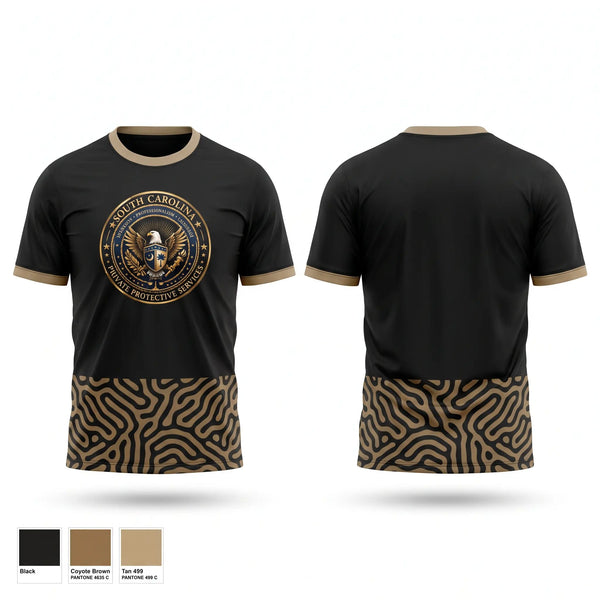Short Sleeve Performance Shirt, South Carolina Private Protective Services, , Teamtime, Team time, sublimation, custom sports apparel, team uniforms, spirit wear, spiritwear, sports uniforms, custom shirts, team store, custom team store, fundraiser sports, apparel fundraiser