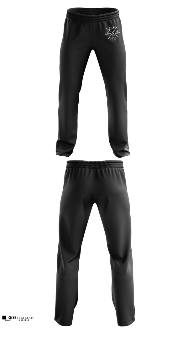 Sweatpants, 1st PLT Roosters, Army, Teamtime, Team time, sublimation, custom sports apparel, team uniforms, spirit wear, spiritwear, sports uniforms, custom shirts, team store, custom team store, fundraiser sports, apparel fundraiser