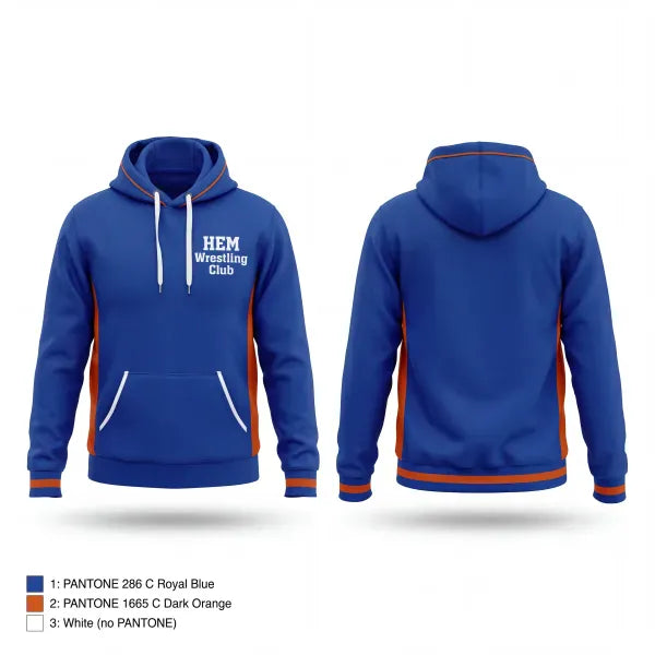 Hoodie, HEM Wrestling Club, Wrestling, Teamtime, Team time, sublimation, custom sports apparel, team uniforms, spirit wear, spiritwear, sports uniforms, custom shirts, team store, custom team store, fundraiser sports, apparel fundraiser
