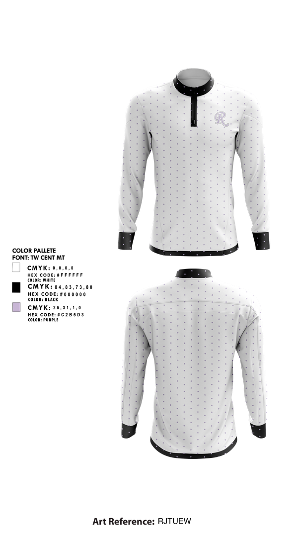 Quarter Zip Jacket, Reynoldsburg Raiders, Golf, Teamtime, Team time, sublimation, custom sports apparel, team uniforms, spirit wear, spiritwear, sports uniforms, custom shirts, team store, custom team store, fundraiser sports, apparel fundraiser