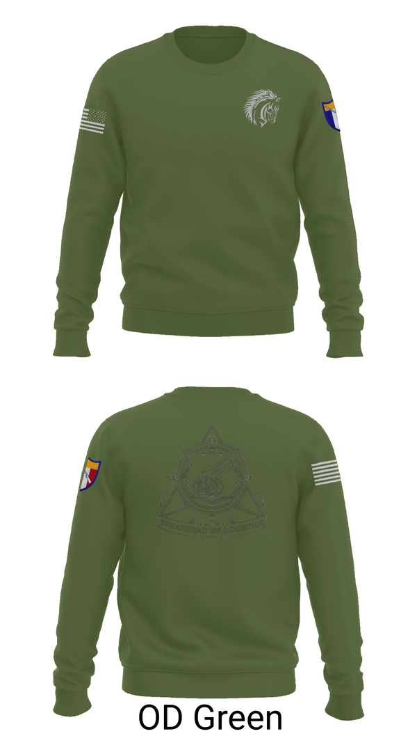 Crew Neck Sweatshirt, 2112th Transportation Company, , Teamtime, Team time, sublimation, custom sports apparel, team uniforms, spirit wear, spiritwear, sports uniforms, custom shirts, team store, custom team store, fundraiser sports, apparel fundraiser