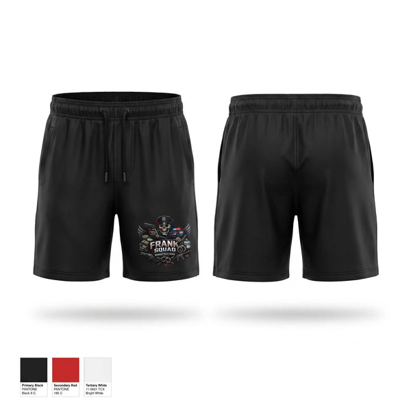 Athletic Shorts With Pockets, Frank Squad, Police, Teamtime, Team time, sublimation, custom sports apparel, team uniforms, spirit wear, spiritwear, sports uniforms, custom shirts, team store, custom team store, fundraiser sports, apparel fundraiser