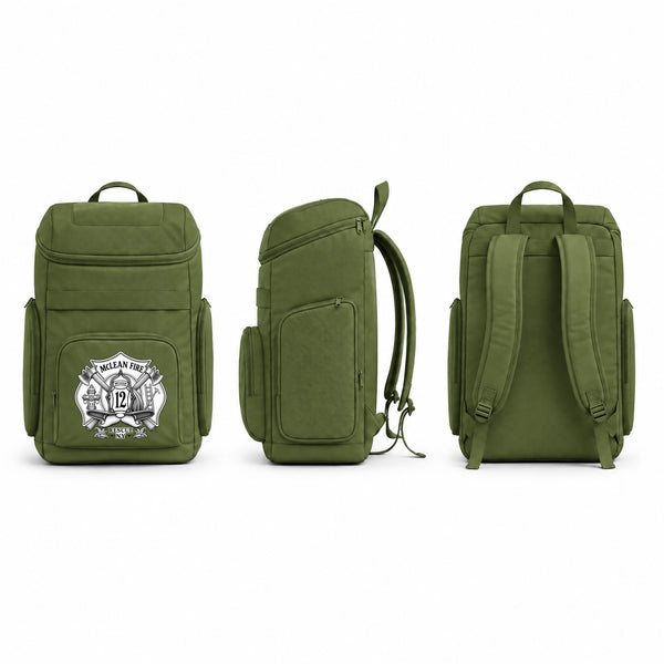 Gear Bag, McLean fire/ems, Fire Department, Teamtime, Team time, sublimation, custom sports apparel, team uniforms, spirit wear, spiritwear, sports uniforms, custom shirts, team store, custom team store, fundraiser sports, apparel fundraiser