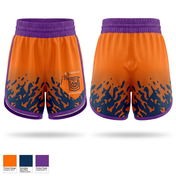 Womens Shorts, Rockdale Strikers, Men's Soccer, Teamtime, Team time, sublimation, custom sports apparel, team uniforms, spirit wear, spiritwear, sports uniforms, custom shirts, team store, custom team store, fundraiser sports, apparel fundraiser