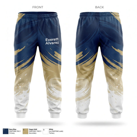Sweatpants, Everett Alvarez, Women's Basketball, Teamtime, Team time, sublimation, custom sports apparel, team uniforms, spirit wear, spiritwear, sports uniforms, custom shirts, team store, custom team store, fundraiser sports, apparel fundraiser