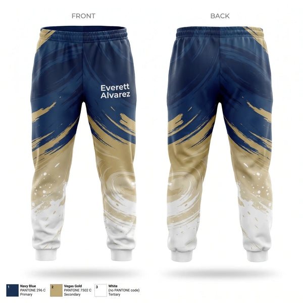 Sweatpants, Everett Alvarez, Women's Basketball, Teamtime, Team time, sublimation, custom sports apparel, team uniforms, spirit wear, spiritwear, sports uniforms, custom shirts, team store, custom team store, fundraiser sports, apparel fundraiser