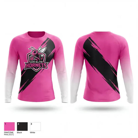 Long Sleeve Performance Shirt, AIM Elite, Women's Basketball, Teamtime, Team time, sublimation, custom sports apparel, team uniforms, spirit wear, spiritwear, sports uniforms, custom shirts, team store, custom team store, fundraiser sports, apparel fundraiser