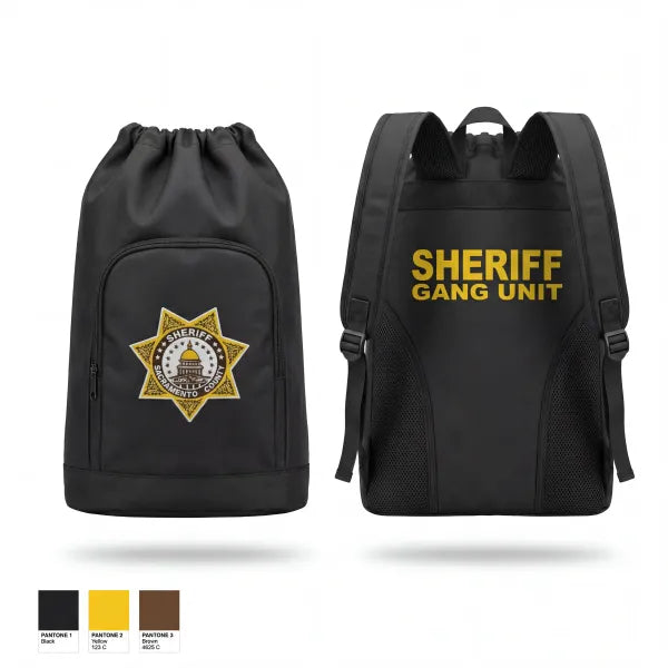 Gear Bag, SHERIFF GANG UNIT, Police, Teamtime, Team time, sublimation, custom sports apparel, team uniforms, spirit wear, spiritwear, sports uniforms, custom shirts, team store, custom team store, fundraiser sports, apparel fundraiser