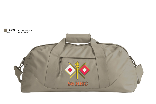Duffle Bag, S6 HHC 3SFG(A), Army, Teamtime, Team time, sublimation, custom sports apparel, team uniforms, spirit wear, spiritwear, sports uniforms, custom shirts, team store, custom team store, fundraiser sports, apparel fundraiser