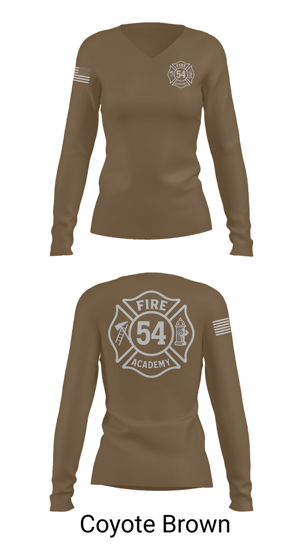 Womens Long Sleeve Vneck Shirt, Class #54, , Teamtime, Team time, sublimation, custom sports apparel, team uniforms, spirit wear, spiritwear, sports uniforms, custom shirts, team store, custom team store, fundraiser sports, apparel fundraiser