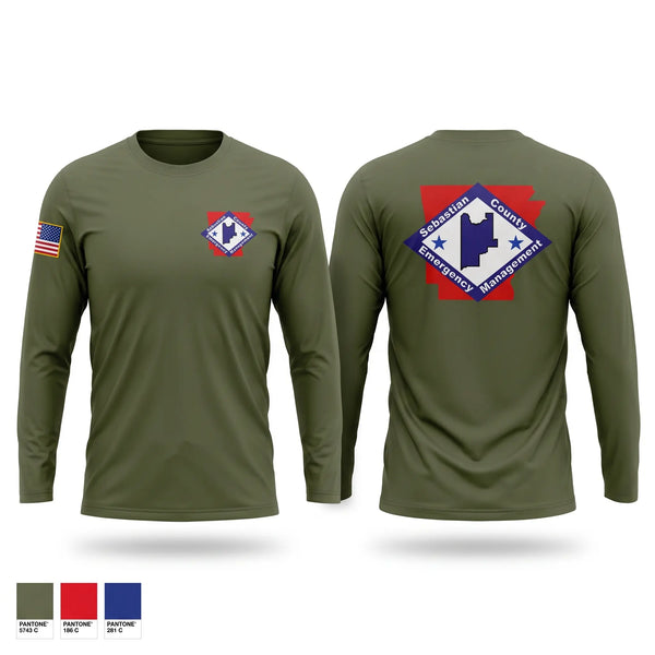 Long Sleeve Performance Shirt, SCDEM, EMS/EMT, Teamtime, Team time, sublimation, custom sports apparel, team uniforms, spirit wear, spiritwear, sports uniforms, custom shirts, team store, custom team store, fundraiser sports, apparel fundraiser