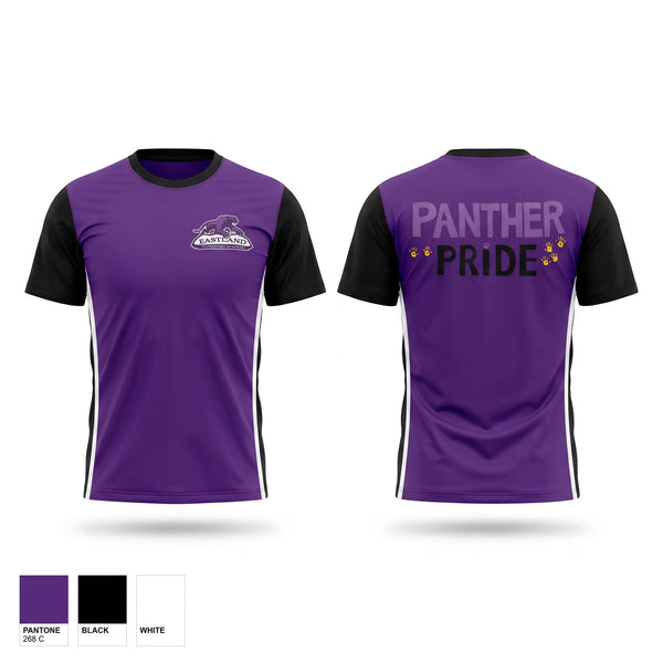 Short Sleeve Performance Shirt, Eastland Prep Panthers, Men's Soccer, Teamtime, Team time, sublimation, custom sports apparel, team uniforms, spirit wear, spiritwear, sports uniforms, custom shirts, team store, custom team store, fundraiser sports, apparel fundraiser