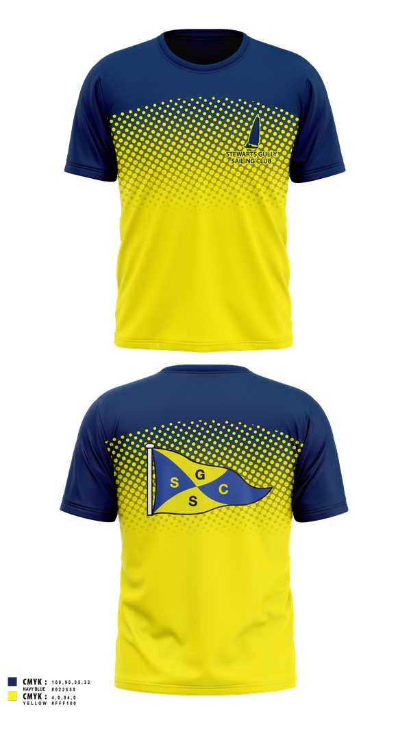 Short Sleeve Performance Shirt, Stewarts Gully Sailing Club, Spirit Store, Teamtime, Team time, sublimation, custom sports apparel, team uniforms, spirit wear, spiritwear, sports uniforms, custom shirts, team store, custom team store, fundraiser sports, apparel fundraiser